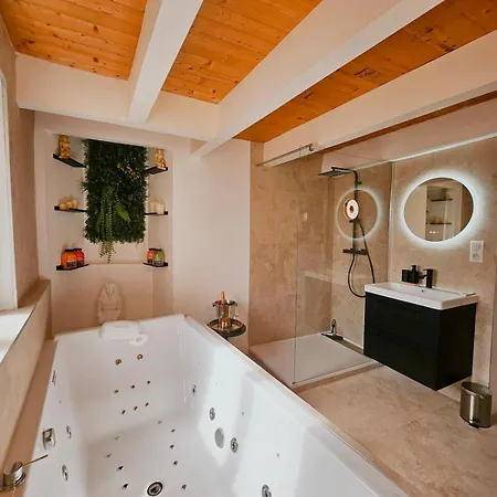 Apartment Nid Cosy - Balneo, Lit King Size & Ambiance Cinema *