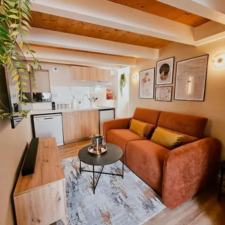 Apartamento Nid Cosy - Balneo, Lit King Size & Ambiance Cinema